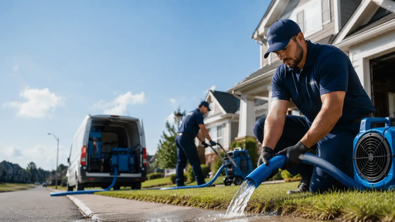 Flood Damage Restoration in Normangee, TX